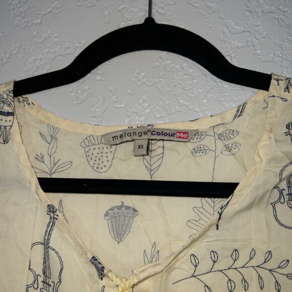 Melange Colour Me Pale Yellow Langenlook Midi Dress XS - Picture 3 of 6